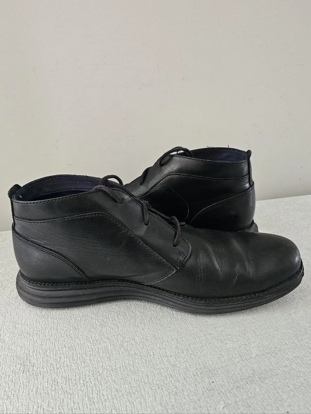Cole Haan Men's Originalgrand Remastered Bkack Waterproof Chukka Boot